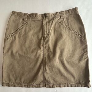 Filson Women’s Tan Khaki Skirt Size 16